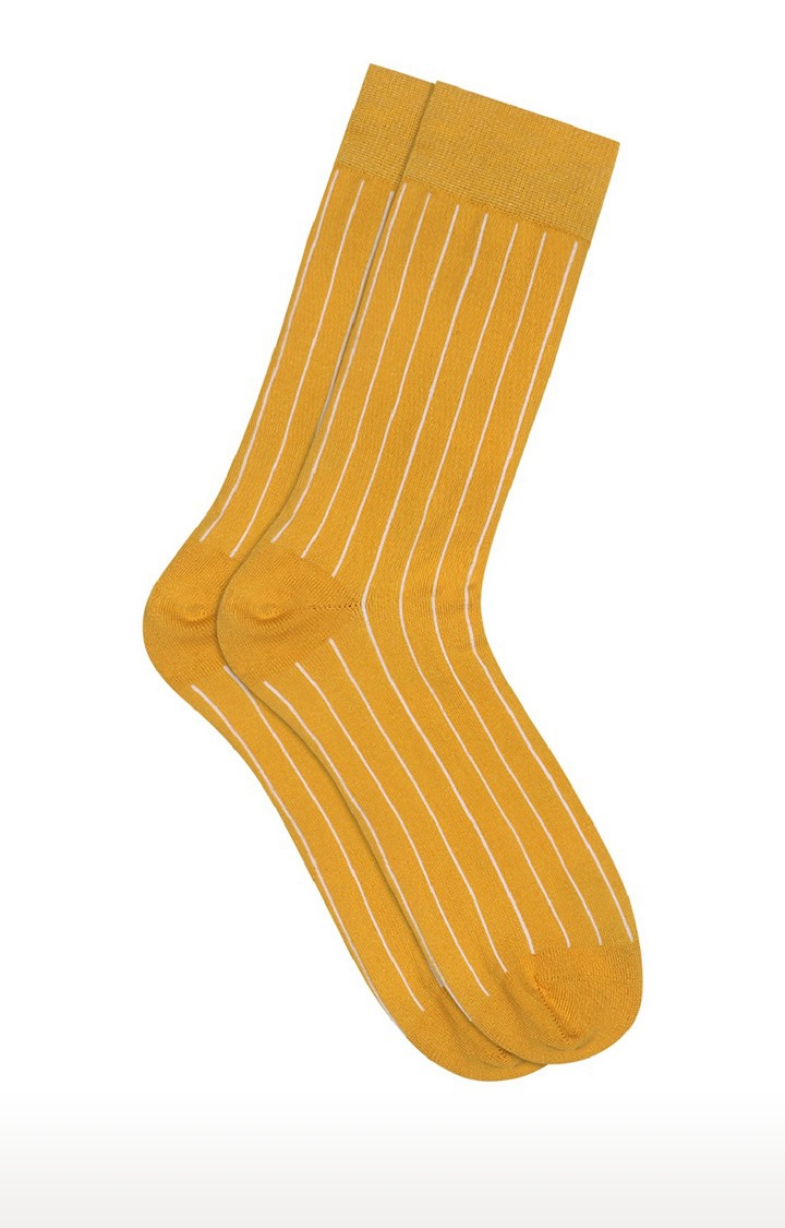 Soxytoes | Sunbeam Yellow Free Size Cotton Socks 2