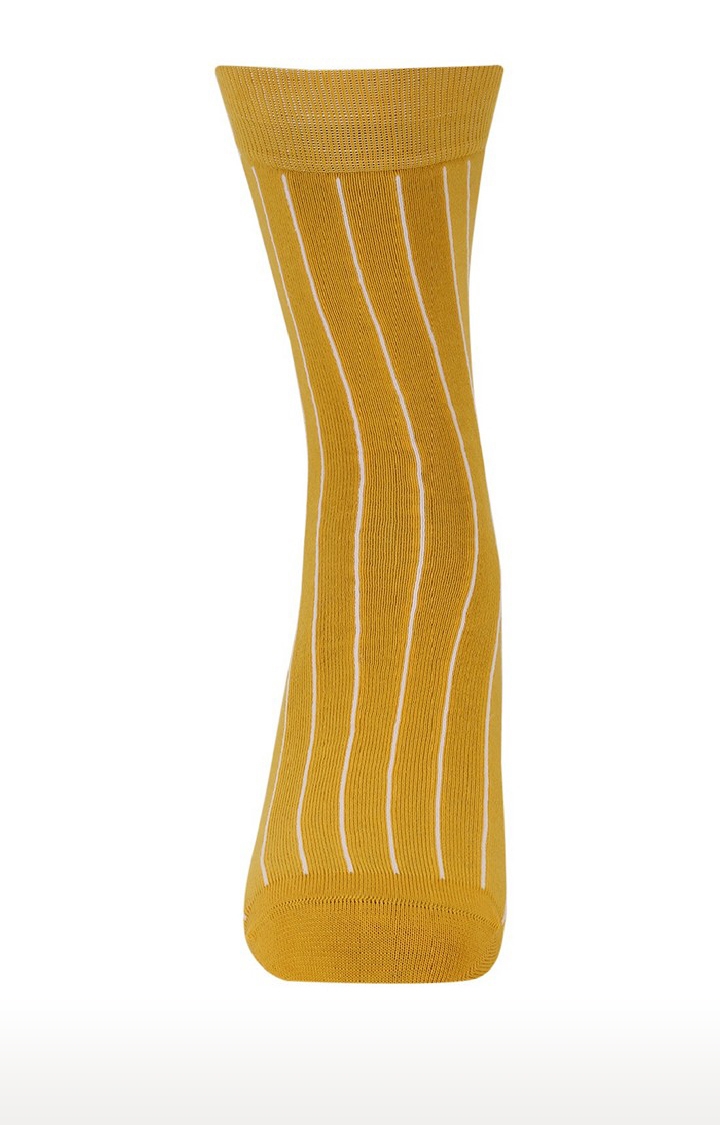 Soxytoes | Sunbeam Yellow Free Size Cotton Socks 4