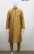 Ethnix By Raymond Light Orange Kurta With Churidar
