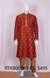 Ethnix By Raymond Medium Orange Kurta With Churidar