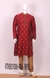Ethnix By Raymond Dark Maroon Kurta With Churidar