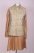 Ethnix By Raymond Medium Green Kurta With Bundi And Churidar
