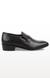 ZUCCARO BY REGAL BLACK MEN TEXTURED LEATHER FORMAL SHOES