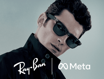 Ray-Ban Meta - The most stylish AI glasses.