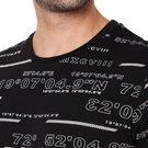 Pastel Yellow Slim Fit Jersey Graphic Tee