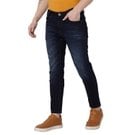 Originals Stretch Ankle Length Deep Indigo Blue Jeans