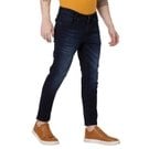 Originals Stretch Ankle Length Deep Indigo Blue Jeans