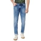 Denim Deluxe Stretch Super Slim Fit Dark Indigo Blue Jeans