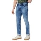 Denim Deluxe Stretch Super Slim Fit Dark Indigo Blue Jeans