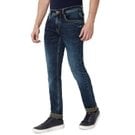 Denim Deluxe Stretch Super Slim Fit Dark Indigo Blue Jeans