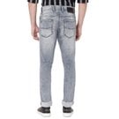 Denim Deluxe Stretch Skinny Fit Light Grey Jeans