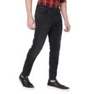 Denim Deluxe Stretch Ankle Length Black Jeans