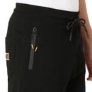 Mufti Black Knitted Track Pants