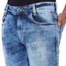 Mufti Mid Blue Super Slim Fit Original Stretch Jeans