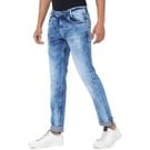 Mufti Mid Blue Super Slim Fit Original Stretch Jeans