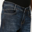 Mufti Blue Black Ankle Length Original Stretch Jeans