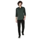 Mufti Green Slim Fit Casual Shirt