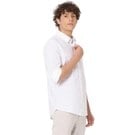 Mufti White Dobby Slim Fit Casual Shirt