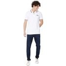 Mufti White Tipped Collar Polo