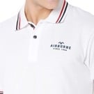 Mufti White Tipped Collar Polo