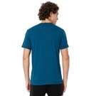 Mufti Teal Text Knitted Jersey Graphic T-Shirt