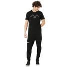 Black Holographic Print Tee