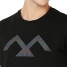 Black Holographic Print Tee
