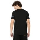 Black Holographic Print Tee