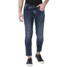 Flyweight Ankle Length Tinted Green Jeans