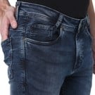 Flyweight Ankle Length Tinted Green Jeans