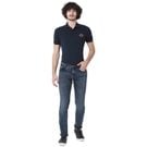 Denim Deluxe Stretch Skinny Fit Blue Black Jeans