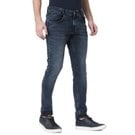 Denim Deluxe Stretch Super Slim Fit Blue Black Jeans