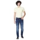 Denim Deluxe Stretch Super Slim Fit Dark Indigo Blue Jeans