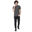 Black Micro Print Casual Shirt