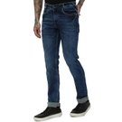 Dark Blue Super Slim Fit Knitted Stretch Jeans
