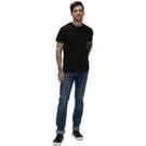 Dark Blue Super Slim Fit Knitted Stretch Jeans