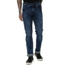 Dark Blue Super Slim Fit Knitted Stretch Jeans