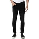 Mufti Black Ankle Length Originals Stretch Jeans