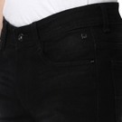 Mufti Black Ankle Length Originals Stretch Jeans