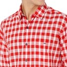 Mufti Red & White Bold Check Shirt
