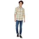 Mufti Yellow & Multi Madras Check Shirt