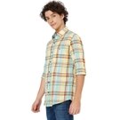 Mufti Yellow & Multi Madras Check Shirt