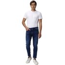 Mufti Indigo Blue Ankle Length Flyweight Jeans