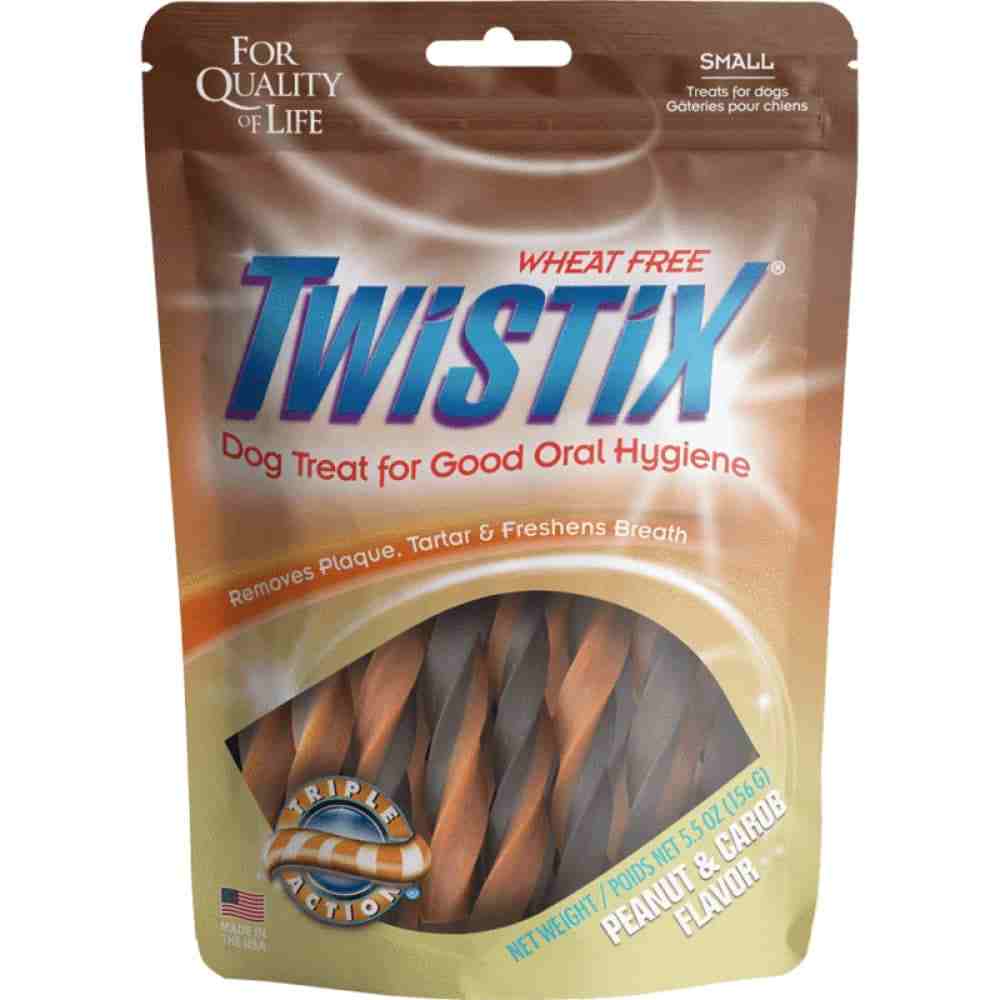 Twistix | Twistix Peanut & Carob Flavor Dog Treats