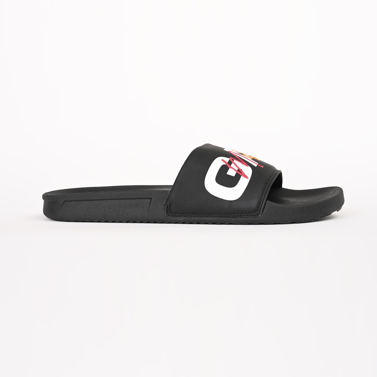 GAS | Men's LuxeEdge Black Slides|0