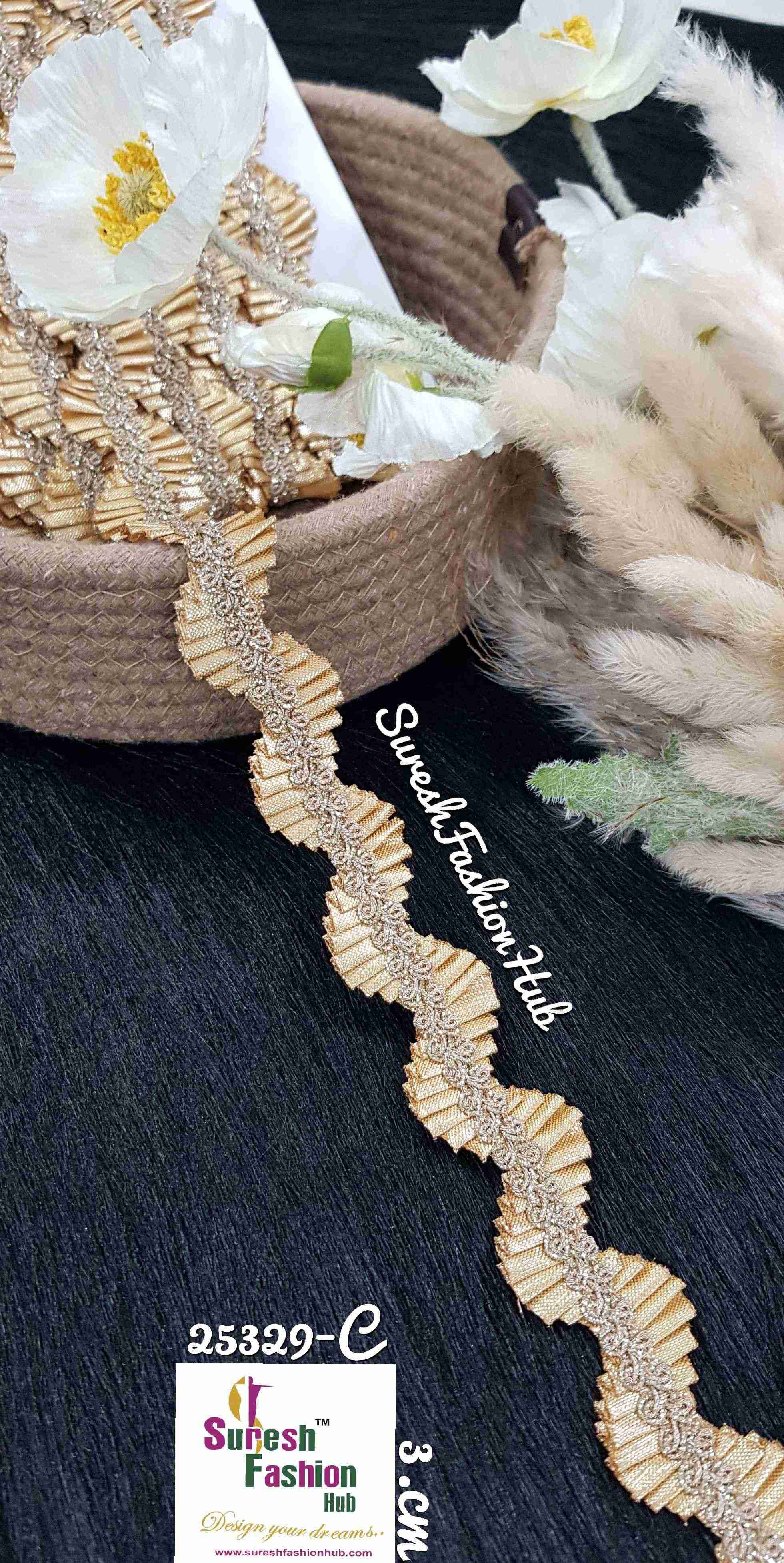 ShimmerEdge Pearl Lace