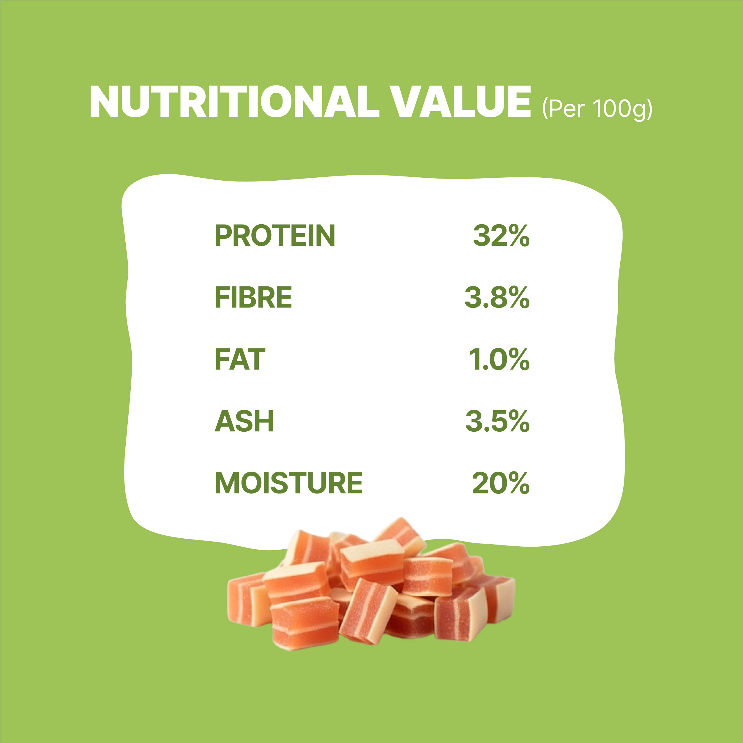 Snackers Chicken Sandwich Cubes Dog Treats 70g CL