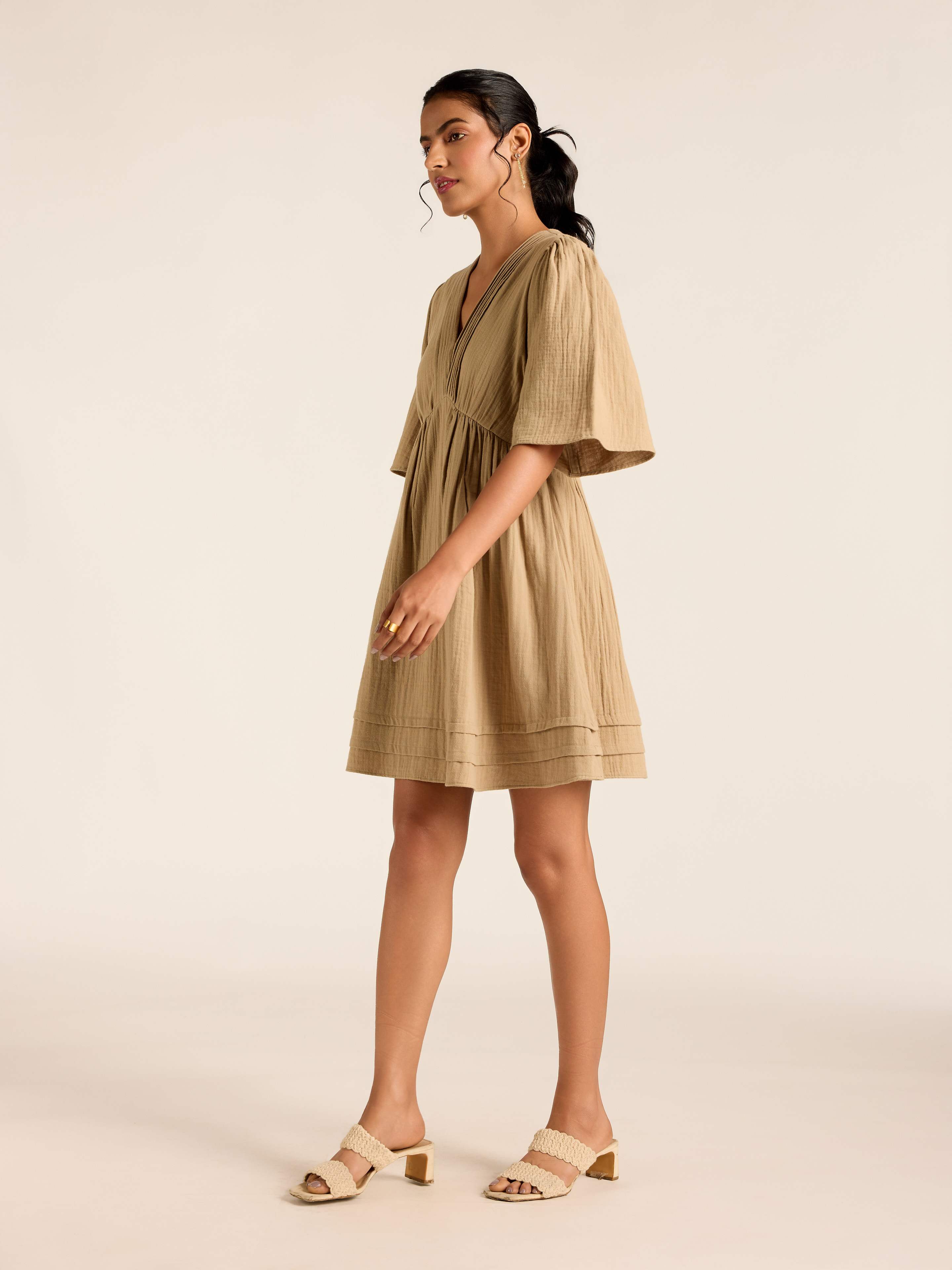 OLIVE MARGO SHORT DRESS