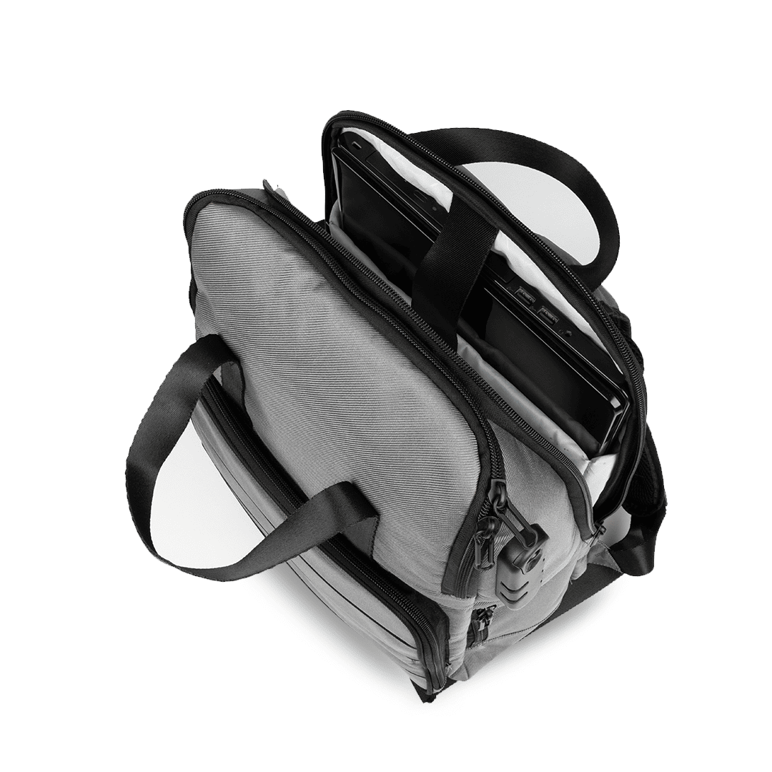 Grey Laptop Backpack (USB Charging Port)| Premium Office Laptop Bag for Men/Women