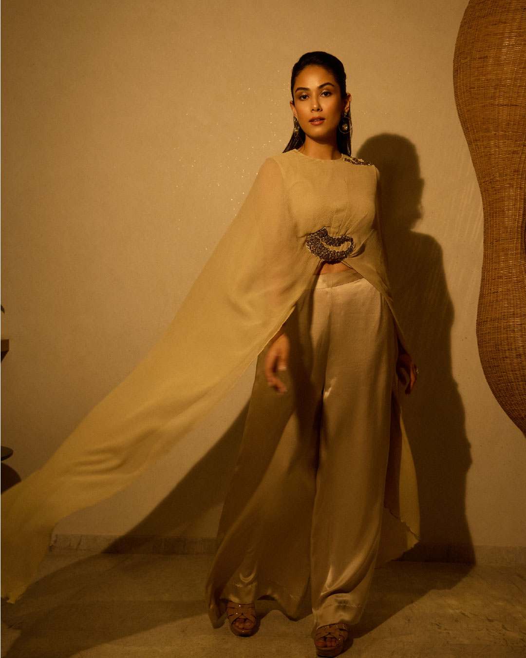 Dupata Cape with Trouser